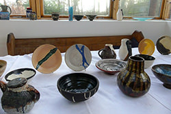 Mixed pottery items