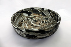 Roman-style dish  d 20 cm   h  4.5 cm